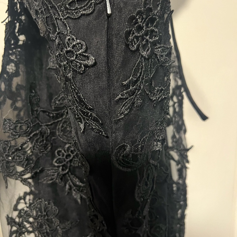 Black Aidyn Gown, Size Small, New With Tags, Never worn. - Picture 5 of 16